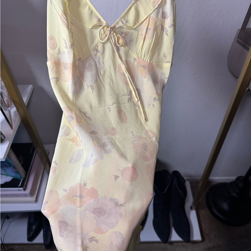 Realisation Par THE HAZEL Light Yellow Floral Dress - Picture 6 of 9
